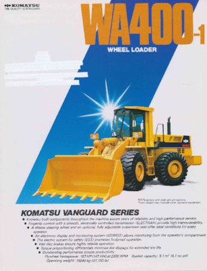 व्हील लोडर Komatsu WA 400-1