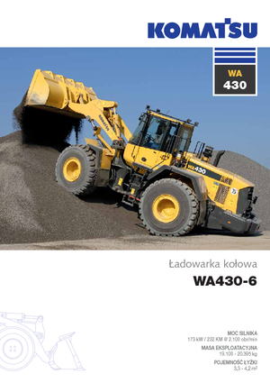 व्हील लोडर Komatsu WA430-6E0