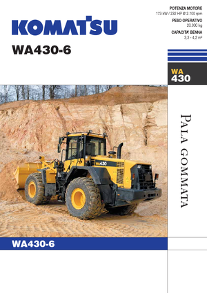 व्हील लोडर Komatsu WA430-6E0