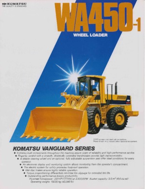 व्हील लोडर Komatsu WA 450-1
