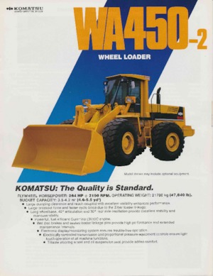 व्हील लोडर Komatsu WA 450-2