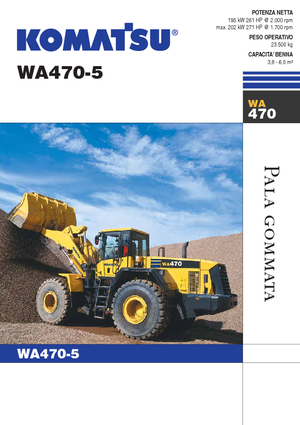 व्हील लोडर Komatsu WA470-5