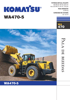 व्हील लोडर Komatsu WA470-5