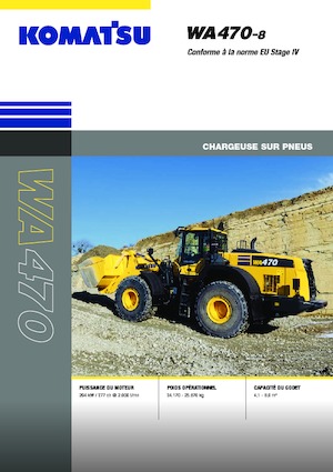 व्हील लोडर Komatsu WA470-8E0