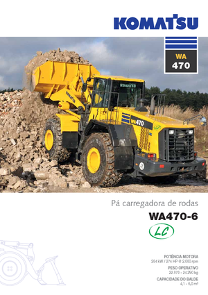 व्हील लोडर Komatsu WA470LC-6