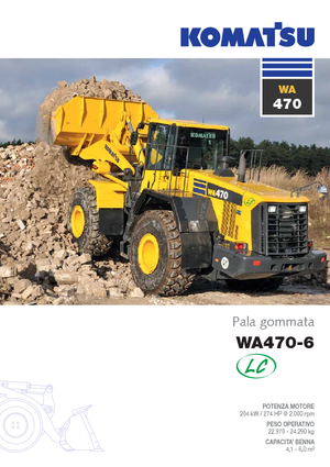 व्हील लोडर Komatsu WA470LC-6