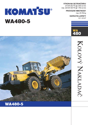 व्हील लोडर Komatsu WA480-5