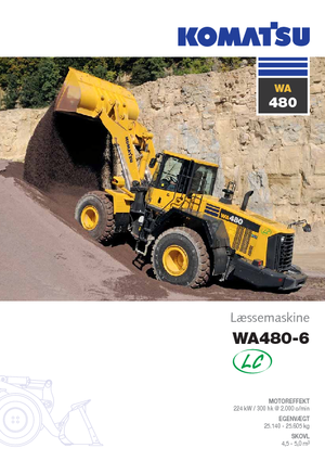 व्हील लोडर Komatsu WA480LC-6