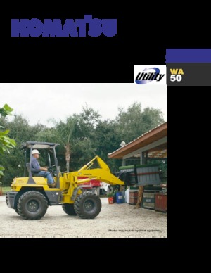 व्हील लोडर Komatsu WA 50-3