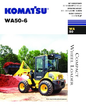 व्हील लोडर Komatsu WA 50-6