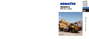 व्हील लोडर Komatsu WA600-6