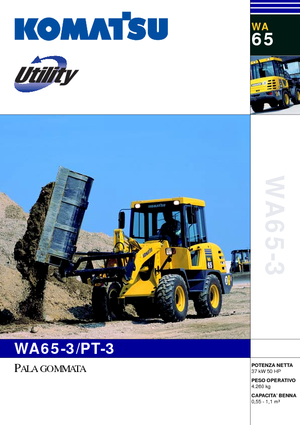 व्हील लोडर Komatsu WA65PT-3