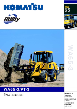 व्हील लोडर Komatsu WA65PT-3