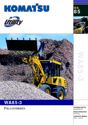 व्हील लोडर Komatsu WA85-3