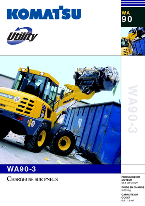व्हील लोडर Komatsu WA90-3