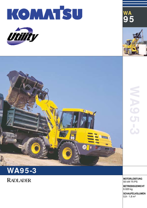 व्हील लोडर Komatsu WA90-3
