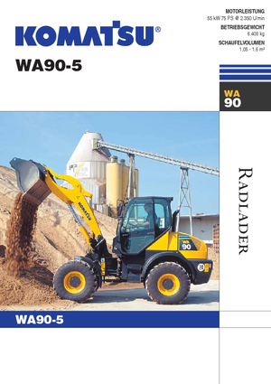 व्हील लोडर Komatsu WA90-5