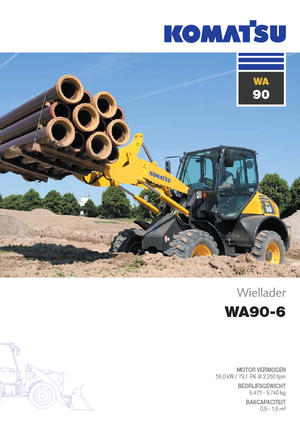 व्हील लोडर Komatsu WA90-6