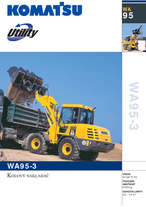 व्हील लोडर Komatsu WA95-3