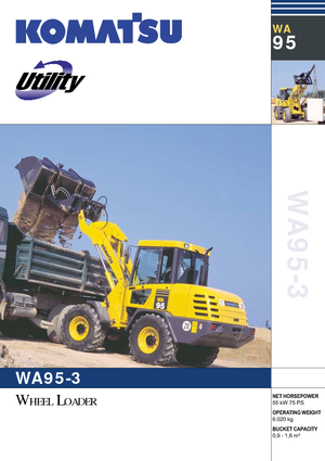 व्हील लोडर Komatsu WA95-3
