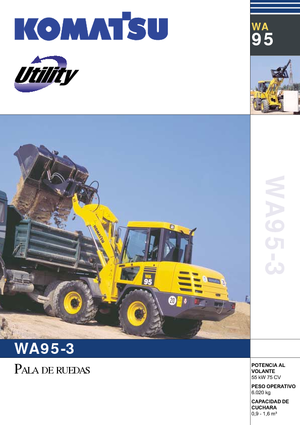 व्हील लोडर Komatsu WA95-3