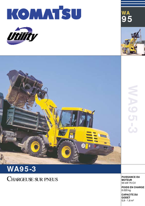 व्हील लोडर Komatsu WA95-3