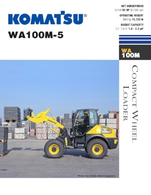 व्हील लोडर Komatsu WA100M-5