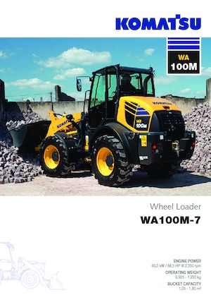 व्हील लोडर Komatsu WA100M-7