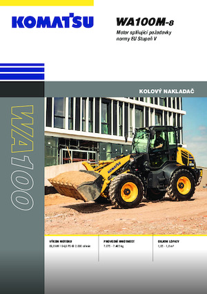 व्हील लोडर Komatsu WA100M-8E0