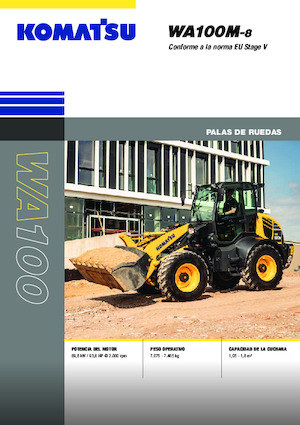 व्हील लोडर Komatsu WA100M-8E0