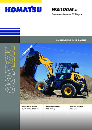 व्हील लोडर Komatsu WA100M-8E0