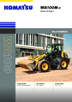 व्हील लोडर Komatsu WA100M-8E0