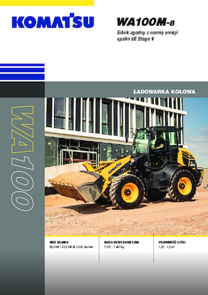 व्हील लोडर Komatsu WA100M-8E0