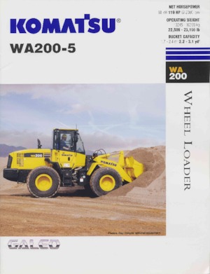 व्हील लोडर Komatsu WA200-5