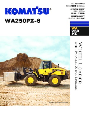 व्हील लोडर Komatsu WA250PZ-6