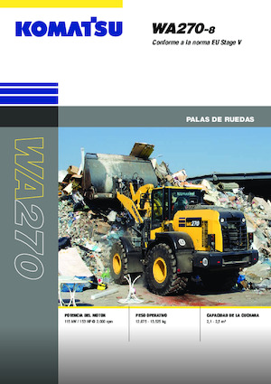 व्हील लोडर Komatsu WA270-8E0