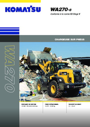 व्हील लोडर Komatsu WA270-8E0