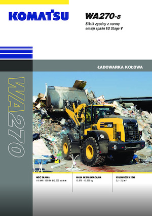 व्हील लोडर Komatsu WA270-8E0