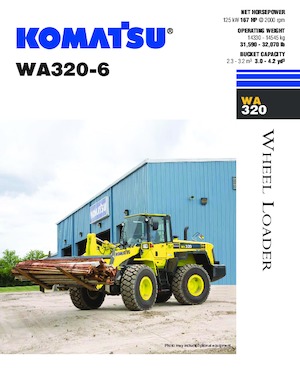 व्हील लोडर Komatsu WA 250-6