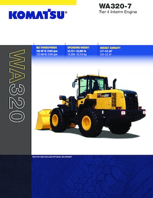 व्हील लोडर Komatsu WA320-7