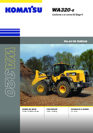 व्हील लोडर Komatsu WA320-8E0