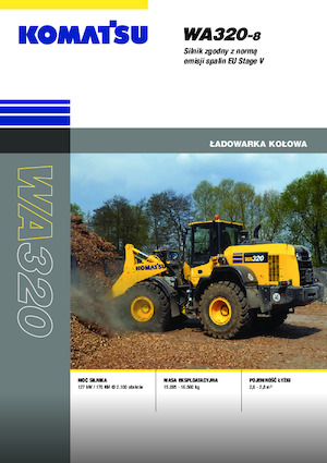 व्हील लोडर Komatsu WA320-8E0