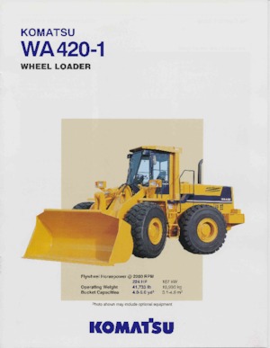 व्हील लोडर Komatsu WA420-1