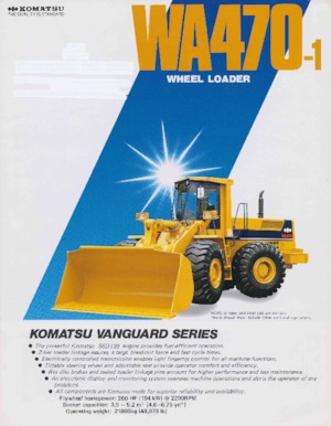 व्हील लोडर Komatsu WA470-1