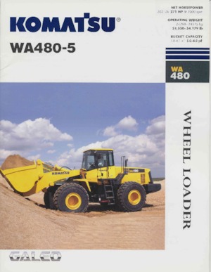 व्हील लोडर Komatsu WA480-5