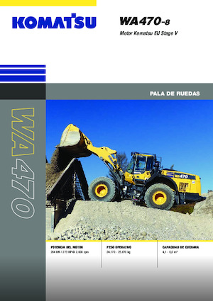 व्हील लोडर Komatsu WA470-8E0
