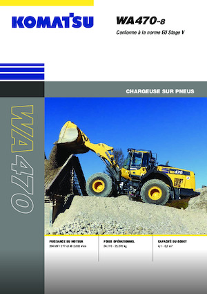 व्हील लोडर Komatsu WA470-8E0