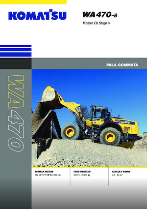 व्हील लोडर Komatsu WA470-8E0