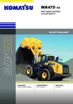 व्हील लोडर Komatsu WA475-10E0