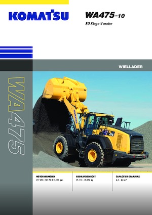 व्हील लोडर Komatsu WA475-10E0